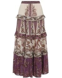 FARM Rio - Maxi Skirts - Lyst