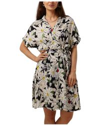 Pom - Schwarzes Mini-Kleid 7301 - Lyst