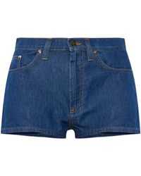 Versace - Denim Shorts - Lyst
