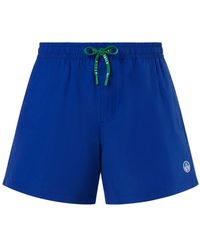 North Sails - Basic Strandkleding Met Viltlogo Patch - Lyst