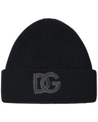 Dolce & Gabbana - Rippstrick-Mütze - Lyst