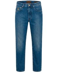Moorer - Slim Fit Jeans - Lyst
