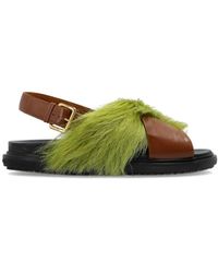 Marni - Fussbett Sandal - Lyst