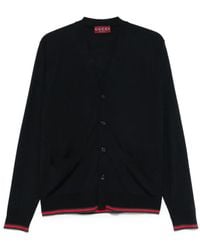 Gucci - Midnight Cardigan Mit Frontknöpfen - Lyst