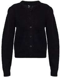 Ulla Johnson - Truien & Vesten ,Zwart ,Katoen Delphina Cardigan - Lyst
