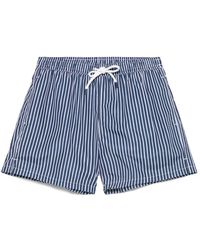 Fedeli - Polyester Zwemshorts Met Elastische Band - Lyst