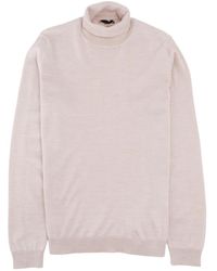 Roberto Collina - Truien & Vesten ,Wol Elegant Merino Turtleneck Jumper - Lyst