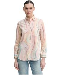 Paul Smith - Faded Swirl Print Shirt - Lyst