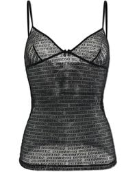 DSquared² - Sleeveless Tops - Lyst
