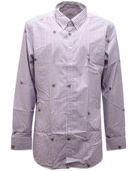 Etro - Gestreiftes Hemd Made - Lyst
