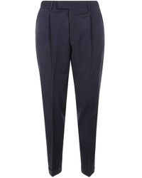 PT Torino - Weiße Maßgeschneiderte Hose Für Helle Looks - Lyst