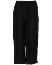 Alpha Studio - Cropped Trousers - Lyst