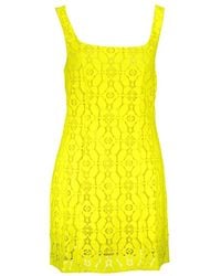 Desigual - Polyester Sleeveless Dress - Lyst