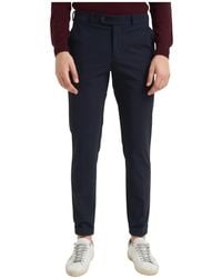 Rrd - Blauwe Chino Broek Rechte Pijp - Lyst