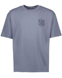Drole de Monsieur - Blaue State Slogan T-Shirts Und Polos - Lyst
