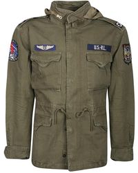 Polo Ralph Lauren - The Iconic Military Jacket With Logo - Lyst