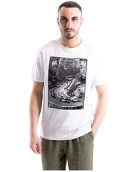 Bastille - T-Shirt Met Ronde Hals En Korte Mouwen - Lyst