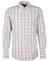 Barbour - Eldon Tailored Shirt Stone - Lyst