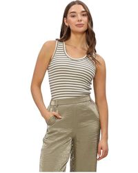Nukus - Tops ,Veelkleurig ,Katoen Steffie Singlet - Lyst
