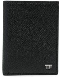 Tom Ford - Zwarte Portemonnees Voor Mannen - Lyst