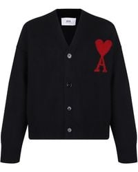 Ami Paris - Cardigans - Lyst