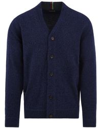 Paul Smith - Cardigan blu maglione modello m2r-535x-l21935 - Lyst