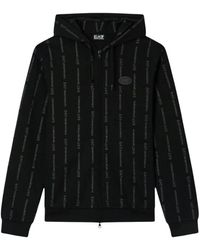 EA7 - Graphic Series Zip-Through Hoodie - Lyst