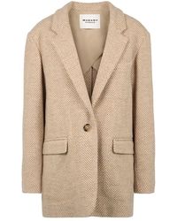Isabel Marant - Wollblazer Revers Zwei Vordertaschen - Lyst