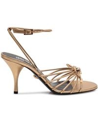 Versace - La Medusa Sandalen Mit Absatz - Lyst