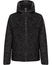 Colmar - Schwarzer wollmischkapuzenpullover aw23 - Lyst