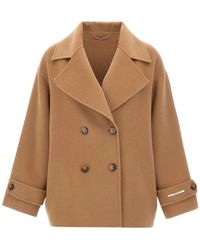 Marella - Double-Breasted Coats - Lyst