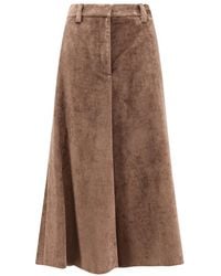 Brunello Cucinelli - Midi Skirts - Lyst