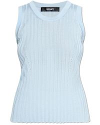 Versace - Gebreide Tanktop - Lyst