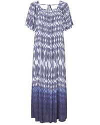 Masai - Kleedjes ,Blauw ,Summer Dress - Lyst