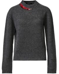 Fabiana Filippi - Graue Pullover Kollektion - Lyst
