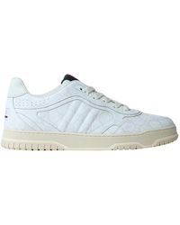 Gucci - Schoenen ,Wit ,Leer Interlocking G Leren Sneakers - Lyst