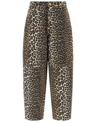 Ganni - Loose Fit Jeans - Lyst