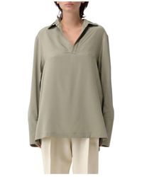 Max Mara - Langärmeliges Oberteil Mit Lockerer Passform - Lyst