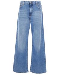 Roy Rogers - Jeans ,Blauw ,Denim Super Wide Denim - Lyst