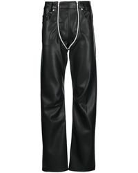 GmbH - Leather trousers - Lyst