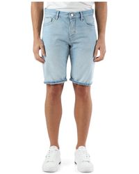 Antony Morato - Bermuda jeans cinque tasche argon slim fit - Lyst