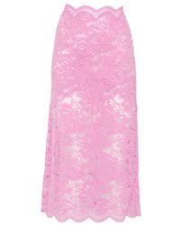 Rabanne - Rokken ,Roze ,Midi Skirts - Lyst