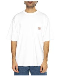 Levi's - Tops ,Wit ,Katoen Ss Workwear Tee - Lyst