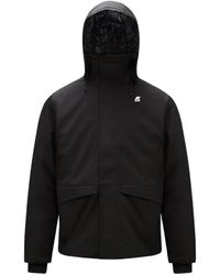K-Way - Wasserdichter Sweatshirt mit Reißverschluss für Männer - Lyst