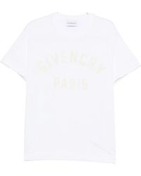 Givenchy - Tops ,Wit ,Katoen Wit T-Shirt Stijlvol & Veelzijdig - Lyst