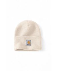 Carhartt - Gerippte Gestrickte Umschlagmütze - Lyst