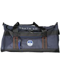 North Sails - Blaue Polyester Duffle Tasche Mit Griffen - Lyst