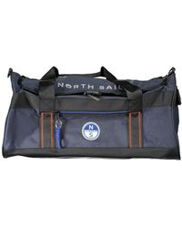 North Sails - Blaue Polyester Duffle Tasche Mit Griffen - Lyst