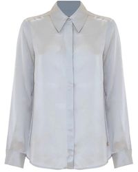 Kocca - Camisa de seda de manga larga - Lyst