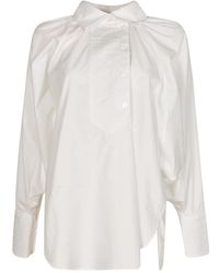 Patou - Overhemden ,Wit ,Witte Herenoverhemd - Lyst